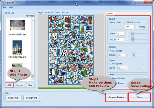 Collage-foto Come creare collage