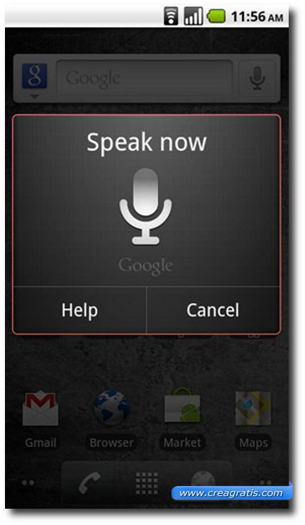 Seconda applicazione come Siri per Android