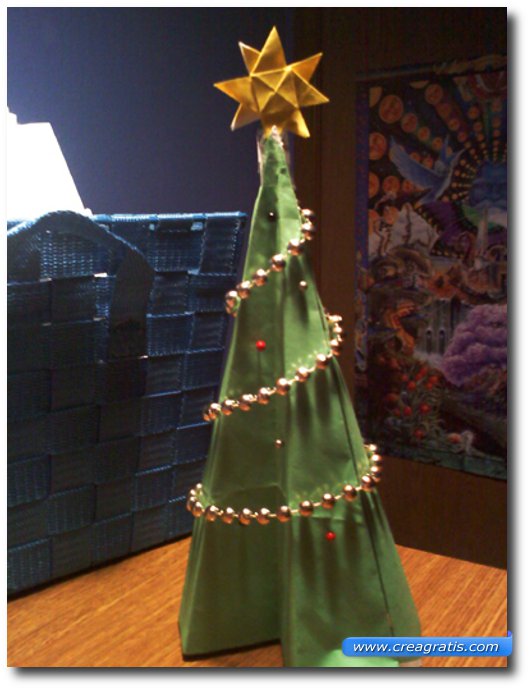 Lavoretti Di Natale Tridimensionali.Conserve Di Zucchine Albero Di Natale Tridimensionale In Carta