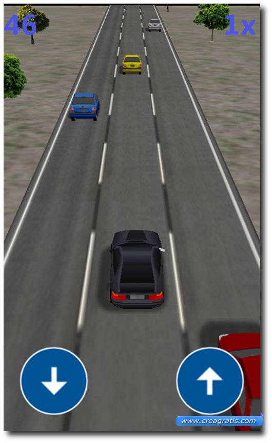 Traffic Race 3D Immagine del gioco Traffic Race 3D per Windows Phone 7
