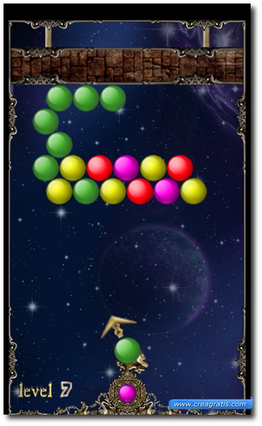 Bubble Shoot Immagine del gioco Bubble Shoot per Windows Phone 7