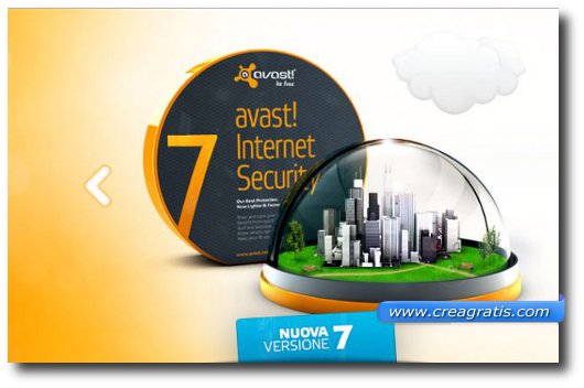 Avast Free Immagine dell'antivirus Avast Free