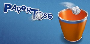 Immagine dell'applicazione Paper Toss per Android