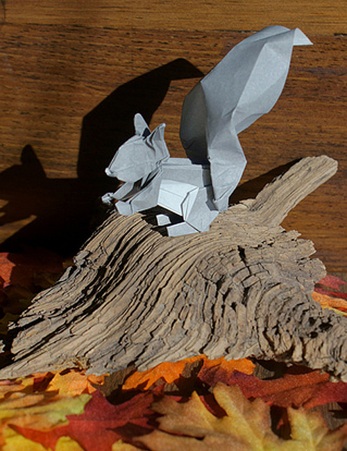 Scoiattolo Immagine dell'origami Scoiattolo