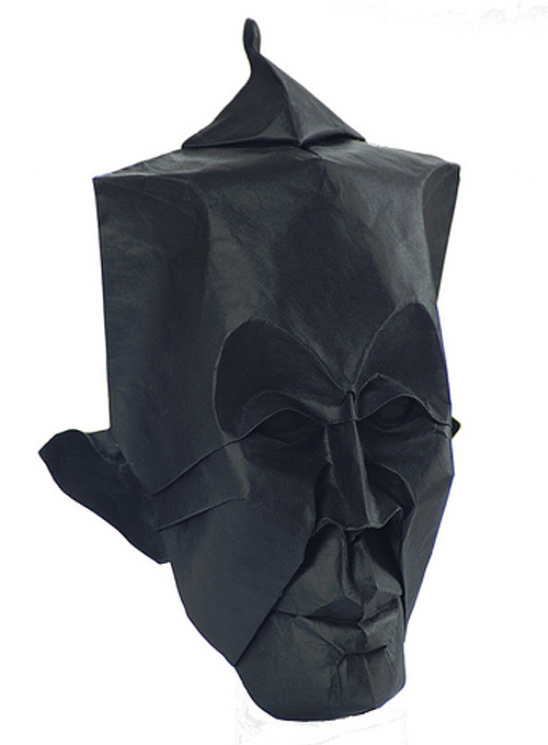 La testa Immagine dell'origami La testa