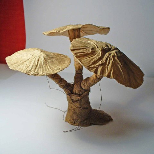 Funghi Immagine dell'origami Funghi