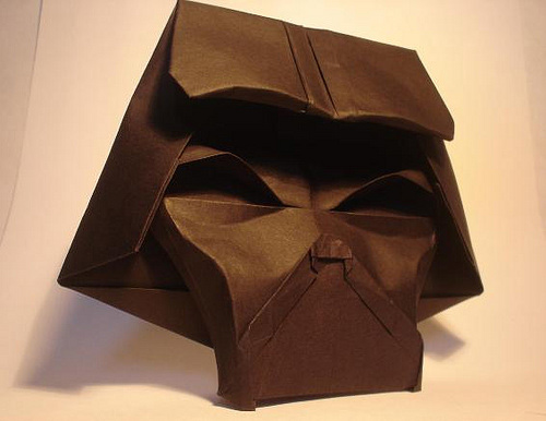 Darth Vader Immagine dell'origami Darth Vader