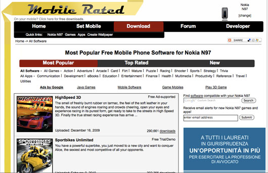 TEMI NOKIA N97 SCARICA