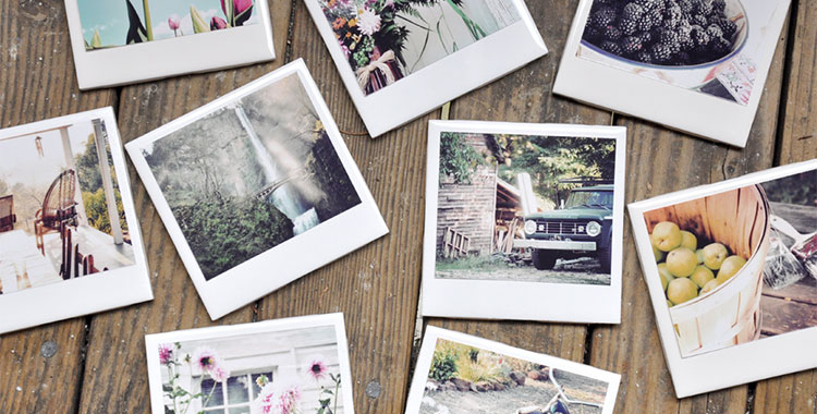 Siti per l'effetto Polaroid online su foto