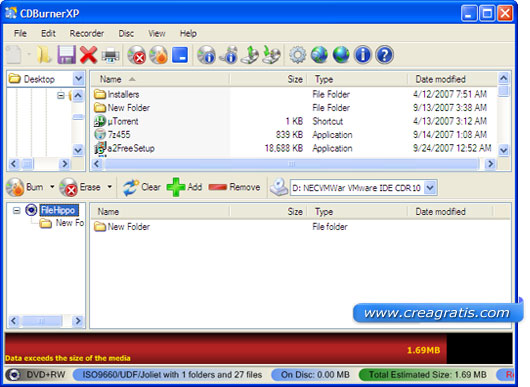 programma per masterizzare cd gratis
