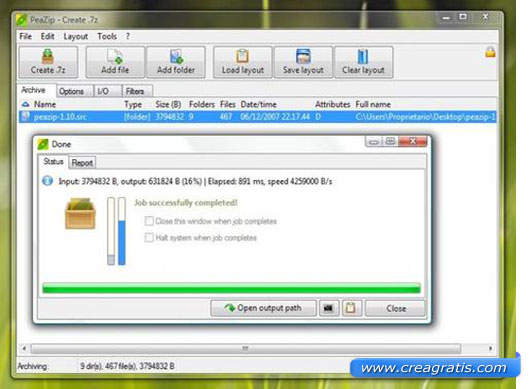 Quarto programma per la compressione dei file