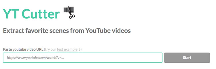YTcutter: sito per tagliare video YouTube