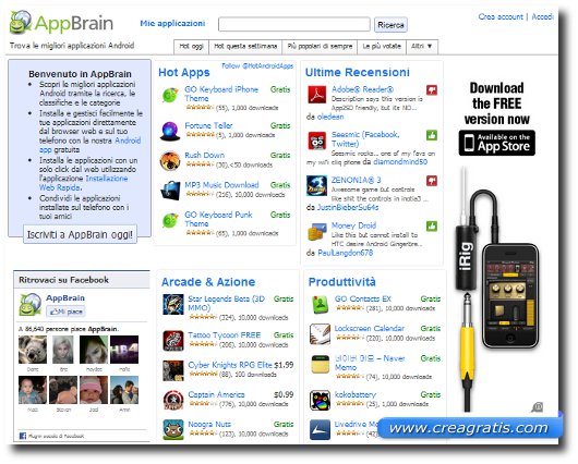 Prima alternativa al Market Android