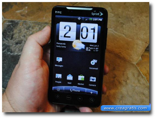 Изображение мобильных телефонов HTC - EVO 4G Sprint
