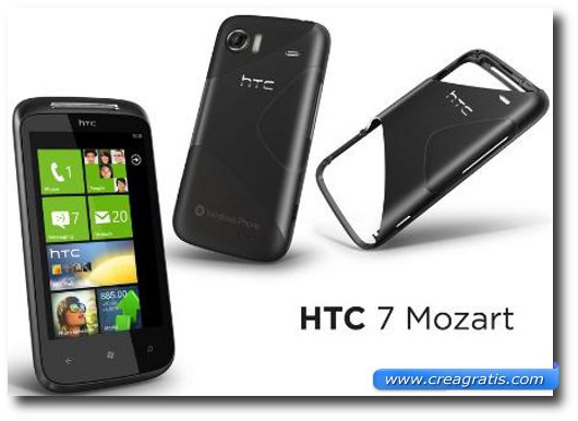 Immagine dell'HTC Mozard, uno dei migliori smartphone HTC