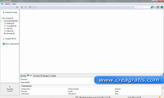 Interfaccia grafica di uTorrent