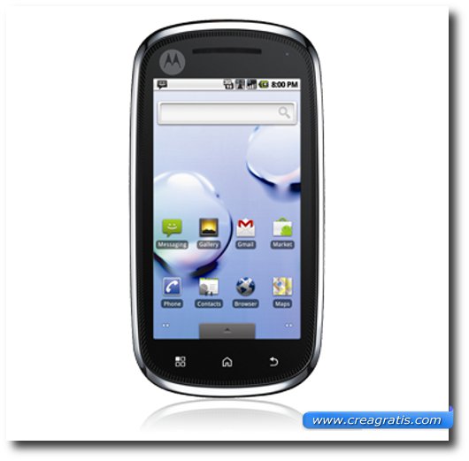 Immagine del cellulare Motorola Milestone XT800