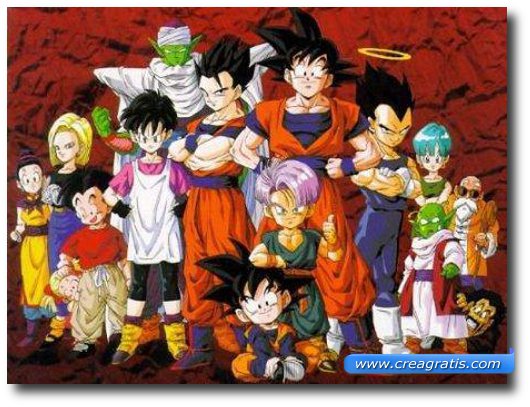 Immagine del cartone animato Dragon Ball