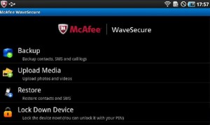 Immagine dell'app McAfee WaveSecure