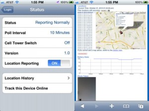 Immagine dell'app Device Locator per iPhone