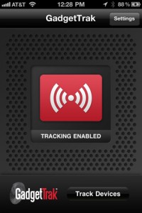 Immagine dell'app GadgetTrak per iPhone