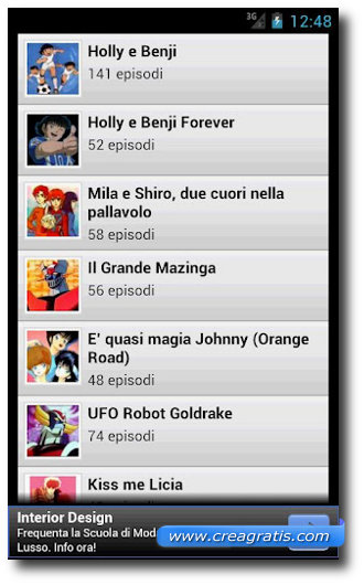 Immagine dell'app Cartoni Animati TV per Android