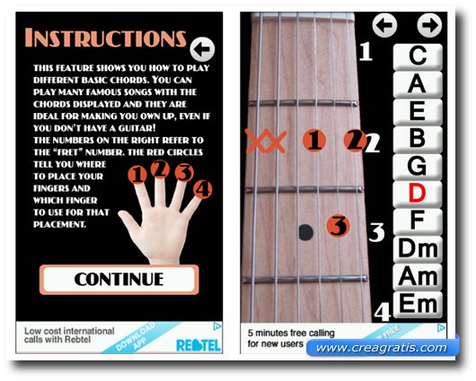 Immagine dell'app Learn Guitar Chords per Android