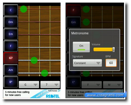 Immagine dell'app Robotic Guitarist Free per Android