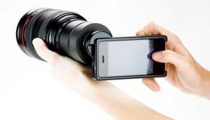 Immagine dell'accessorio iPhone SLR Mount per iPhone