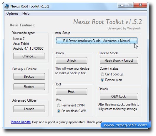 Installare i driver del nostro PC attraverso Nexus Root Toolkit