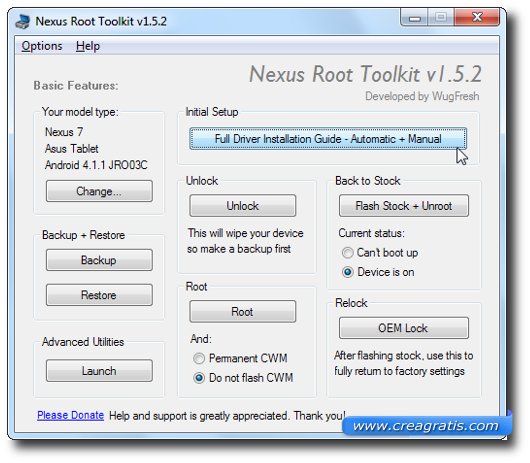 Installare i driver del nostro PC attraverso Nexus Root Toolkit
