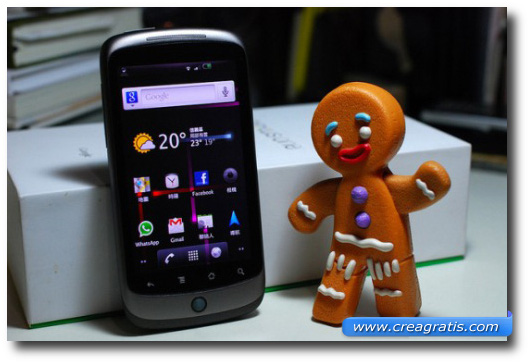 Immagine di Android Gingerbread