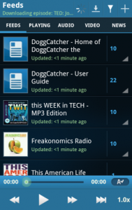 Immagine dell'applicazione DoggCatcher pe Android