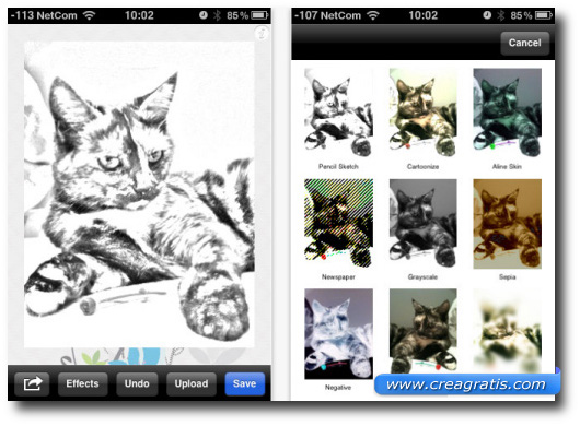 Immagine dell'applicazione PhotoSketch