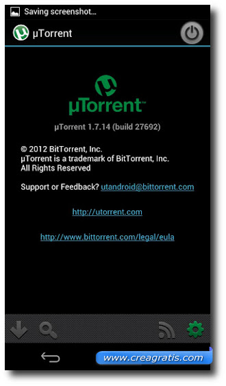 Immagine di uTorrent per Android