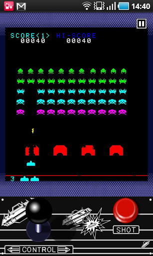 Immagine del videogioco da bar Space Invaders