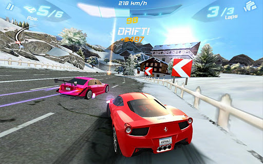 Immagine del gioco Asphalt 6 Adrenaline per Android