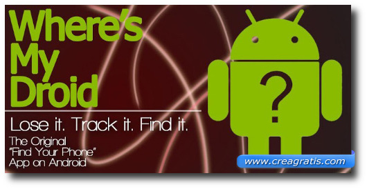 Immagine dell'applicazione Where’s My Droid per Android