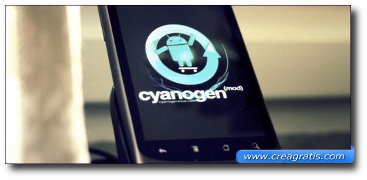 Immagine del sito CyanogenMod