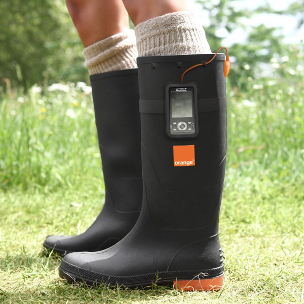 Immagine del caricabatterie Orange Power Wellies