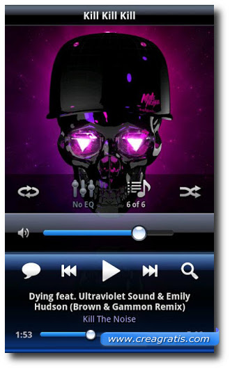 Immagine dell$0027applicazione Cloudskipper Music Player per Android