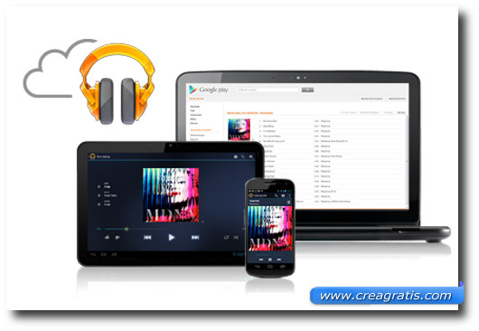 Immagine dell$0027applicazione Google Play Music per Android