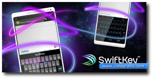 Immagine della tastiera SwiftKey Keyboard per Android