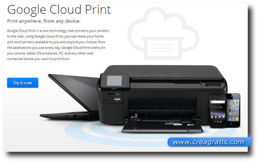 Immagine di Google Cloud Print