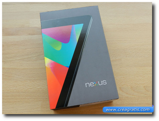 Immagine di un tablet Nexus