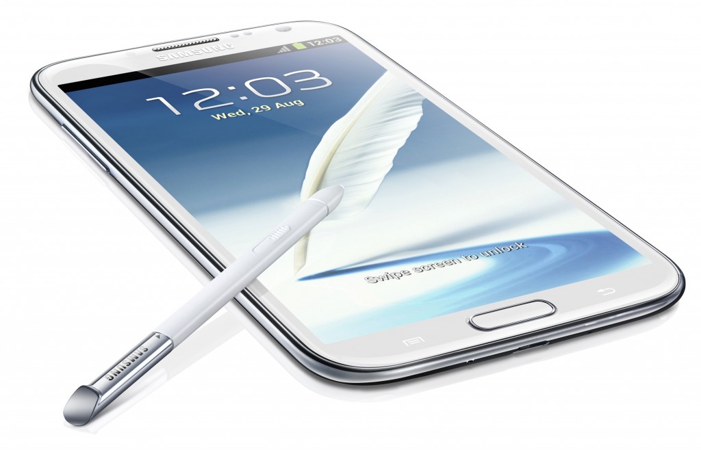 Immagine dello smartphone Samsung Galaxy Note 2