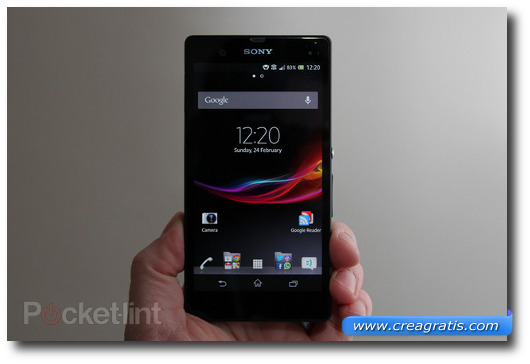 Immagine dello smartphone Sony Xperia Z