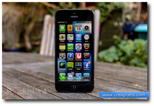 Immagine dello smartphone Apple iPhone 5