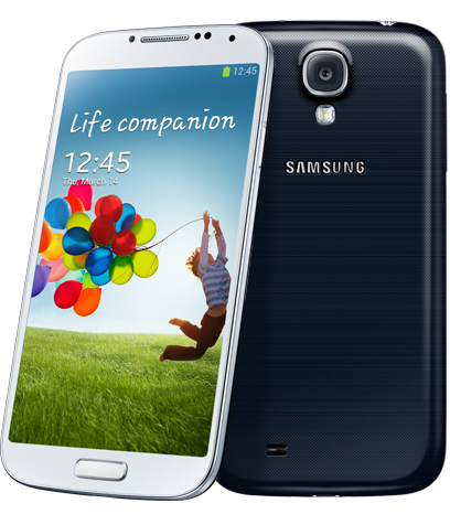 Immagine dello smartphone Samsung Galaxy S4