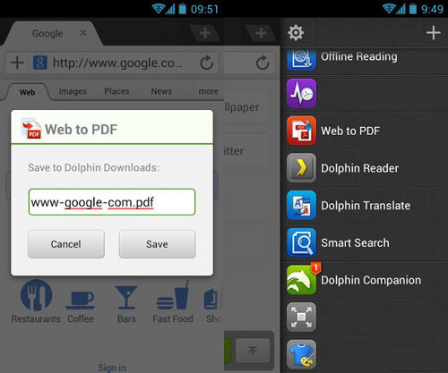 Immagine dell'applicazione Web To PDF